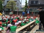 ２０２５／１学期／５月　朝顔の種まき(年長児)